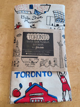 Load image into Gallery viewer, Toronto Cityscape Natural Cotton Tea Towel
