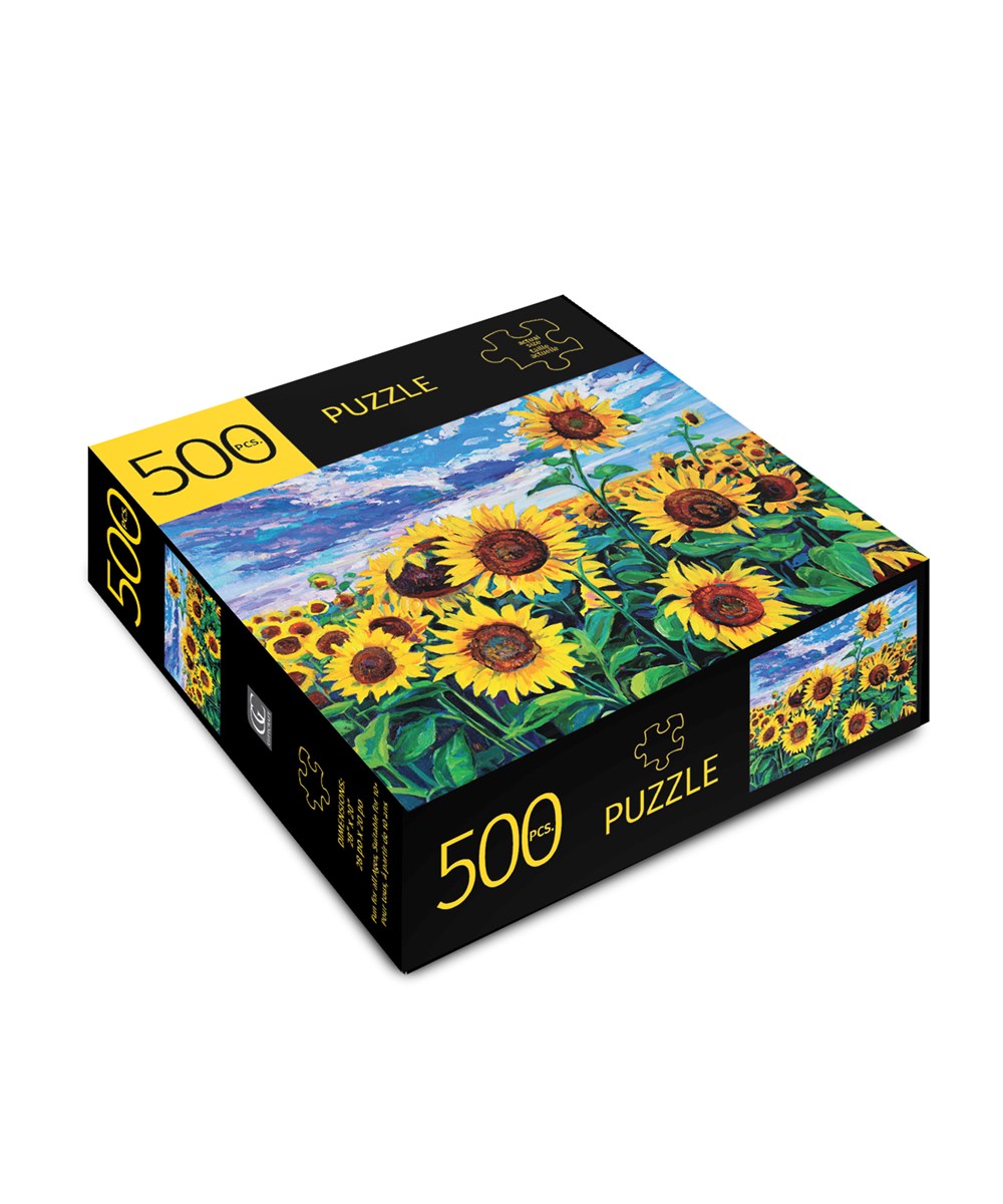 Jigsaw Puzzle - Sunflower Field