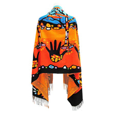 Load image into Gallery viewer, Art Print Shawl - Remember
