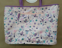 Load image into Gallery viewer, Reversible Tote Bag - Hummingbird
